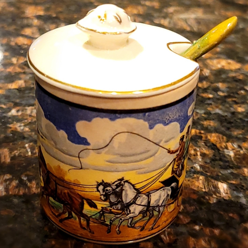 Vintage English Jam Jar